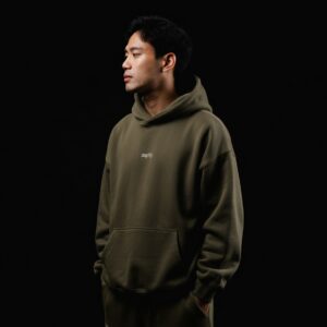 Tonal Drop Shoulder Hoodie